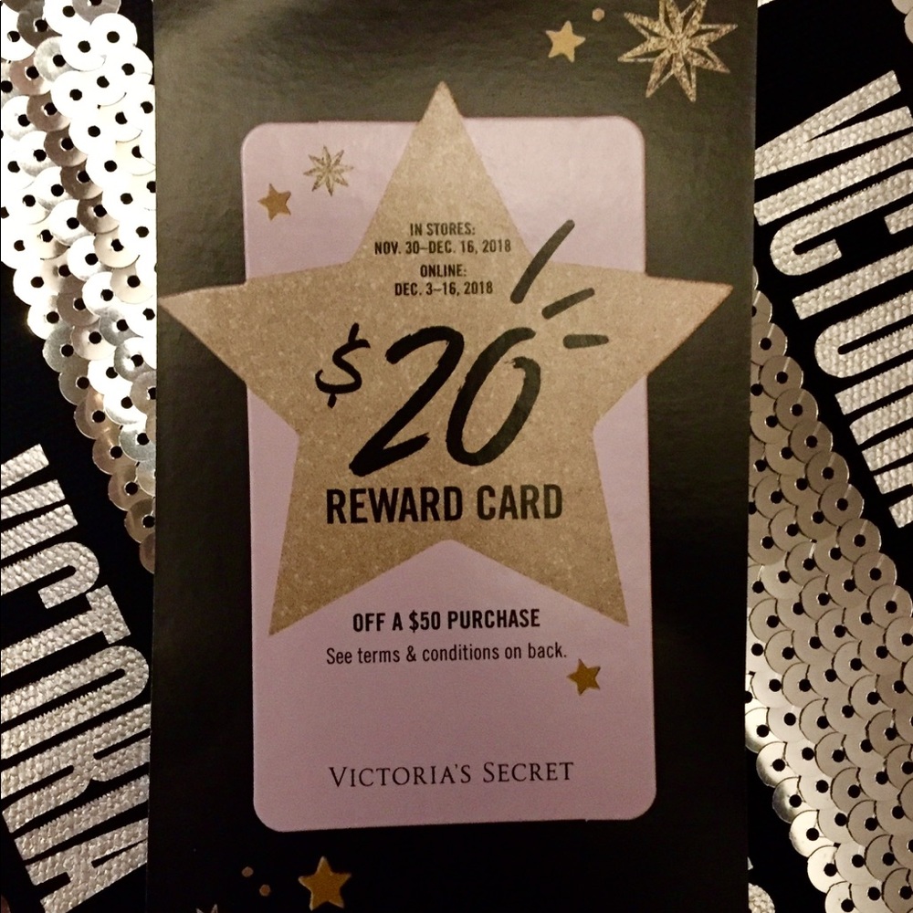 Victoria's Secret rewards card